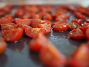 Lompe with Carmelized Onions and Tomatoes