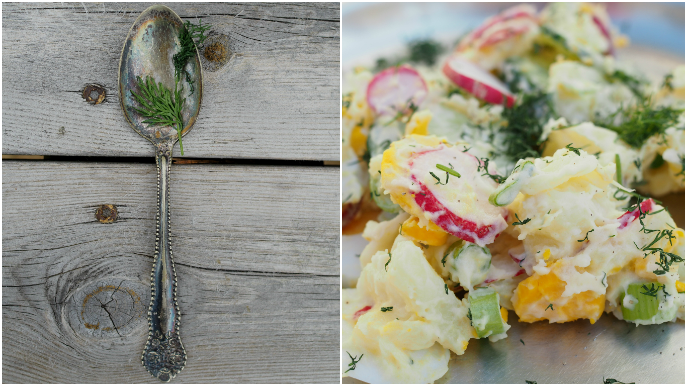 Norwegian Spring Potato Salad
