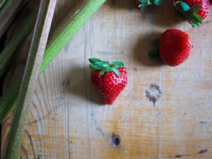 Rhubarb & Strawberry Soup (Rabarbrasuppe)