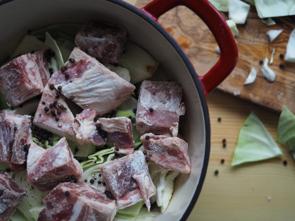 Fårikål (Norwegian Lamb & Cabbage Stew) North Wild Kitchen