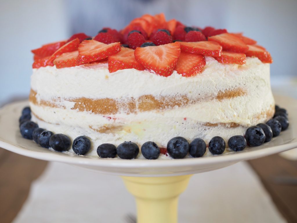 Bløtkake (Norwegian Cream Cake) North Wild Kitchen