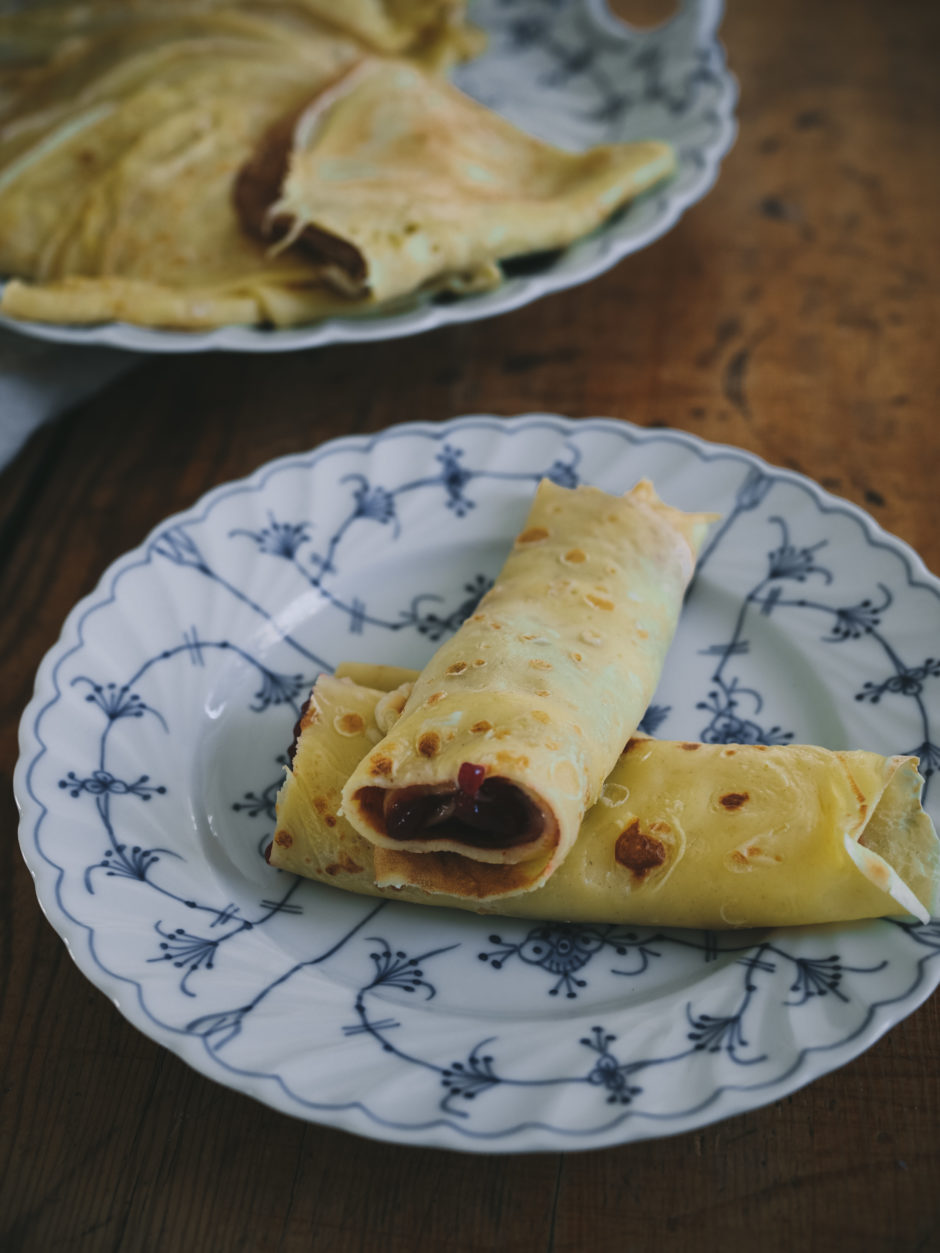 Pannekaker (Norwegian Pancakes) - North Wild Kitchen