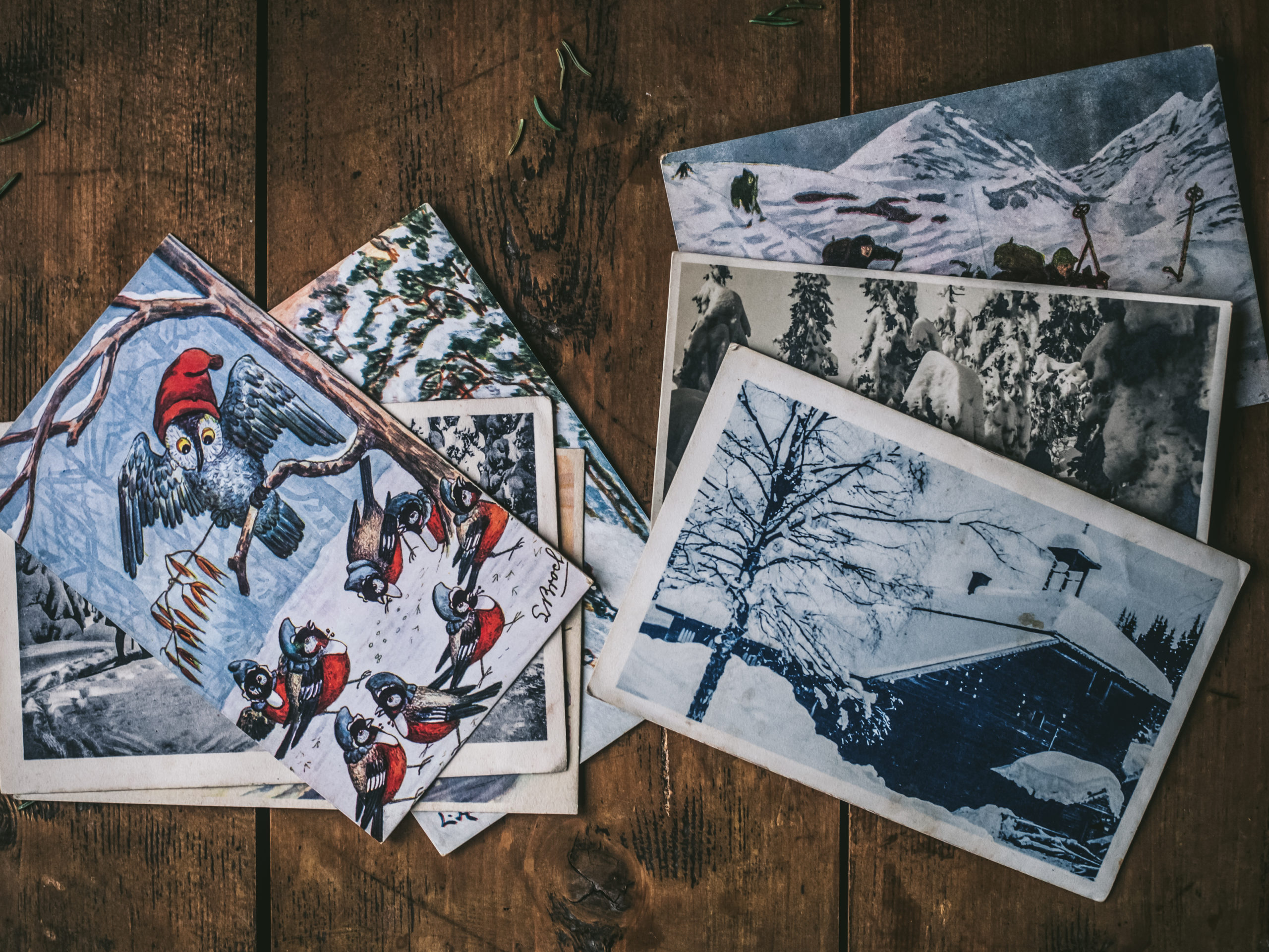 Vintage Norwegian Christmas Cards