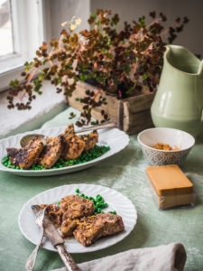 Brunost and Herb-Crusted Lamb Cutlets