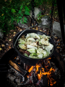 Fire-Style Fårikål (Lamb and Cabbage)
