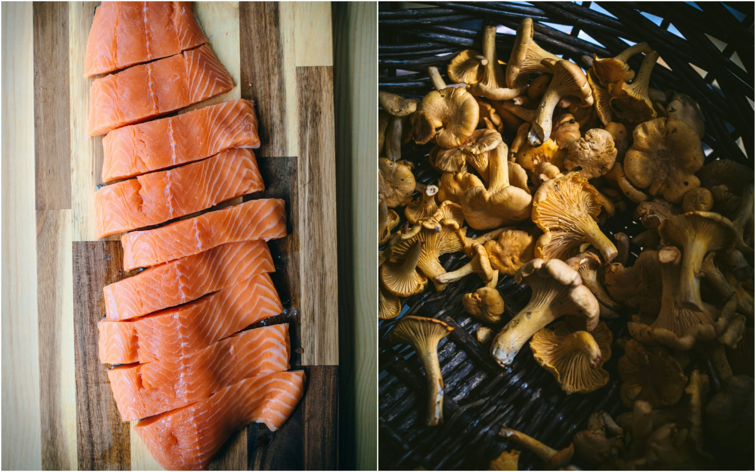 PanSeared Salmon with Buttery Chanterelles & Barley North Wild Kitchen