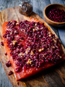 Quick-Cured Lingonberry Salmon