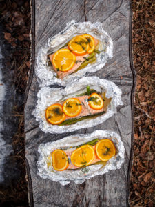 Salmon with Orange and Dill Foil Packets