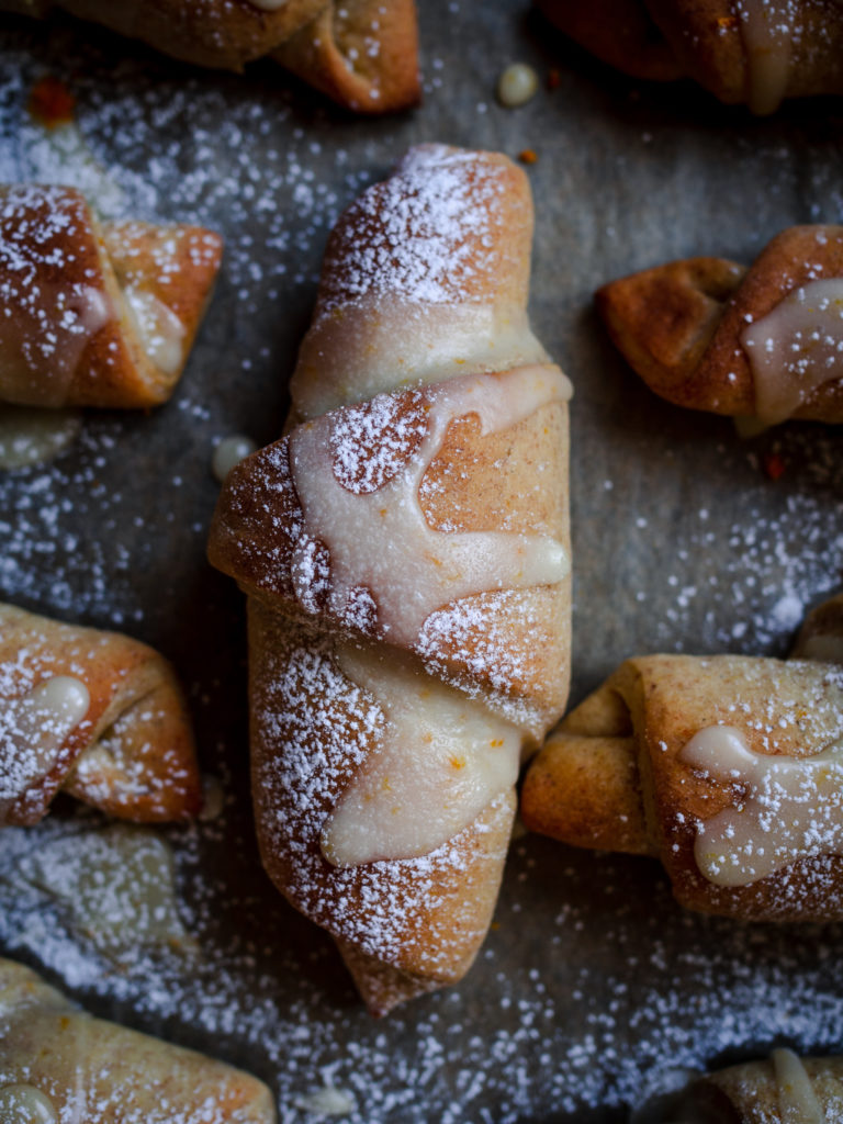 Rye, Honey and Orange Horns