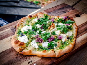 Grilled Wild Pizza