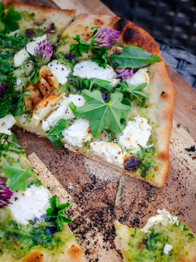 Grilled Wild Pizza