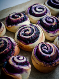 Bilberry ‘Wild Blueberry’ Buns (blåbærboller)