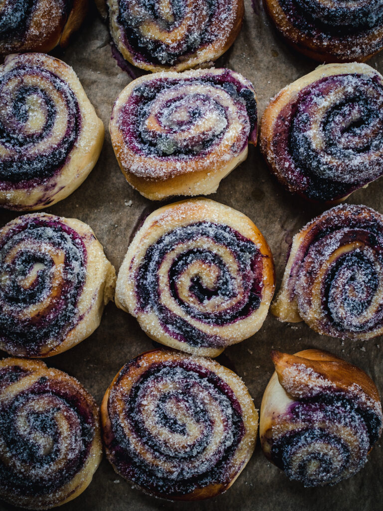 Bilberry ‘Wild Blueberry’ Buns (blåbærboller)